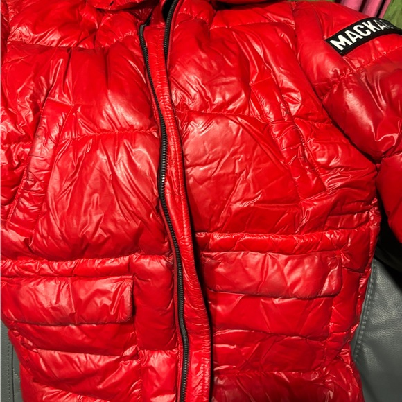 Mackage Black and Red Puffer Jacket - Picture 1 of 3